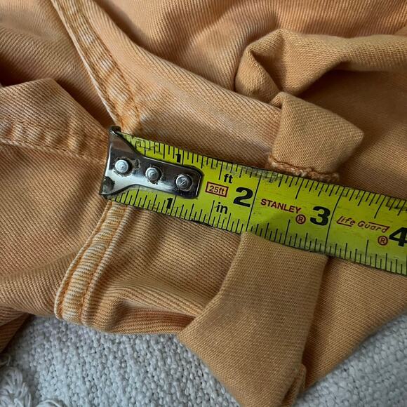 Pistola Parker Cotton Utility Romper Distressed Orange Utility Size M Cotton - Picture 6 of 9